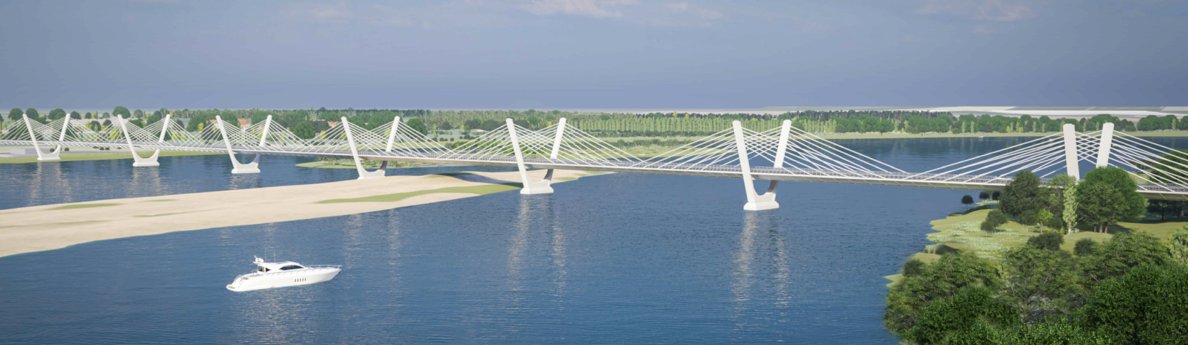 Ponte della Becca - Render