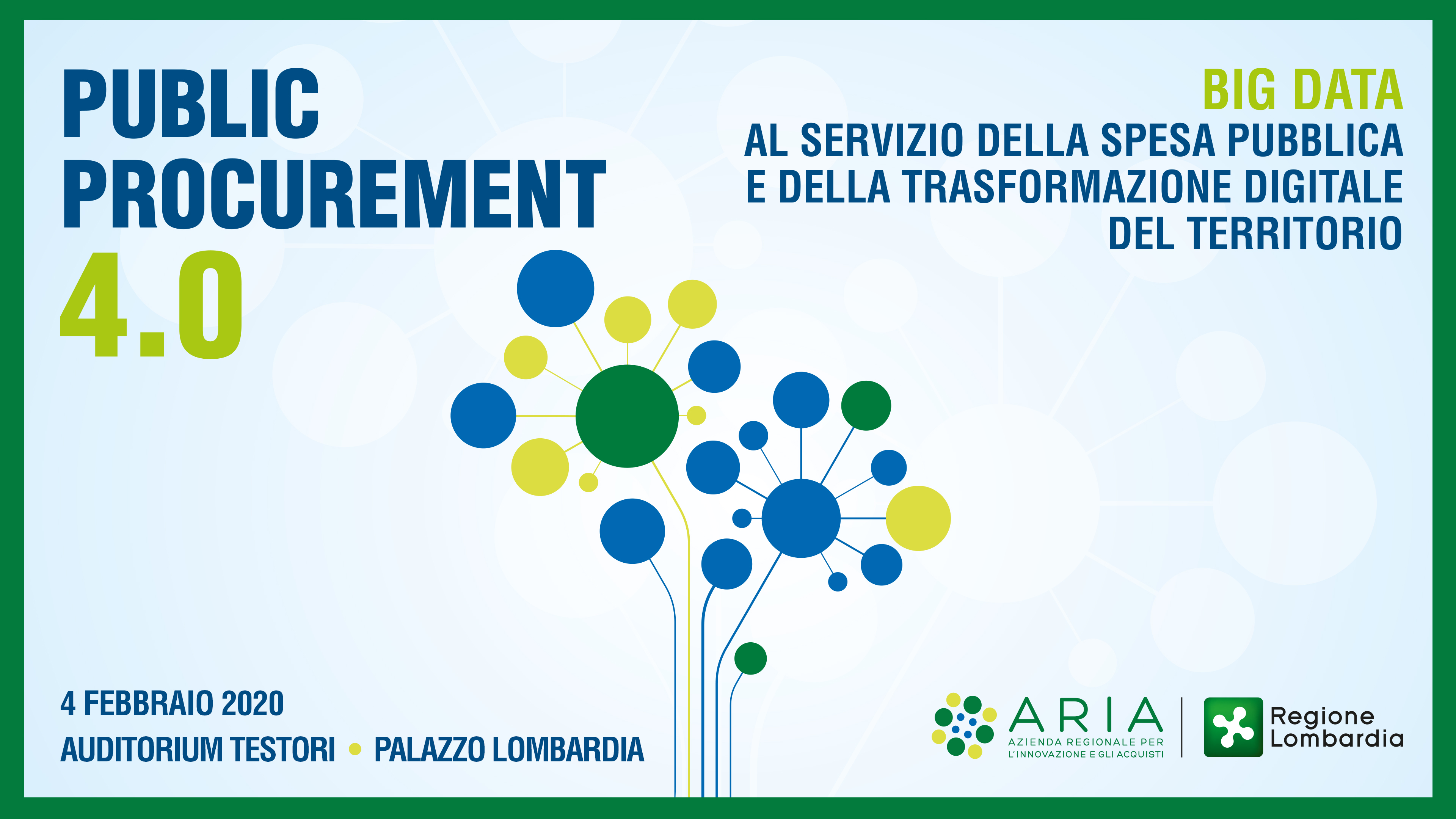 Playlist Evento Public Procurement 4.0 - 4 febbraio 2020