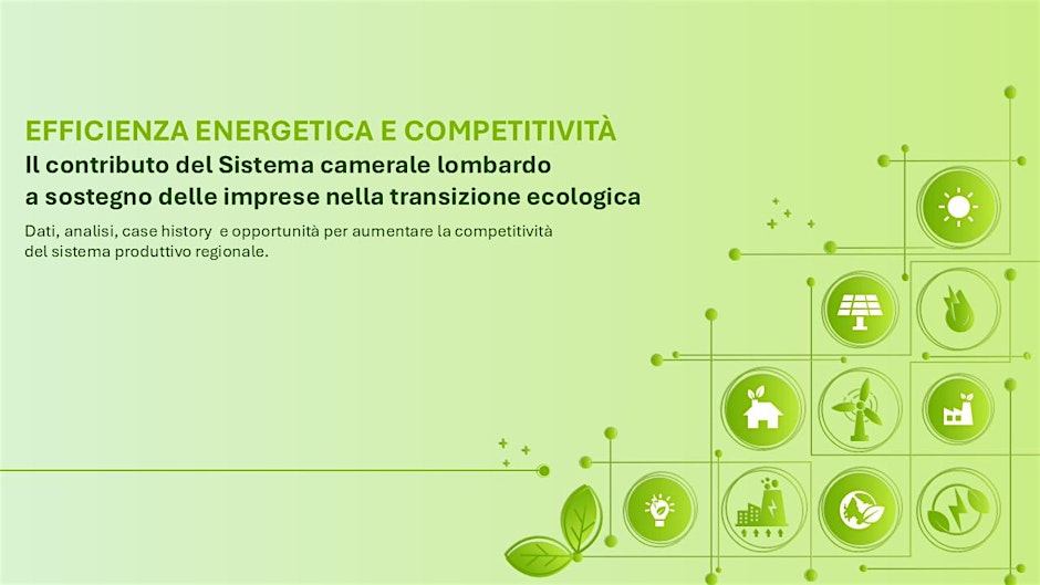 Immagine del convegno Efficienza energetica e competitività