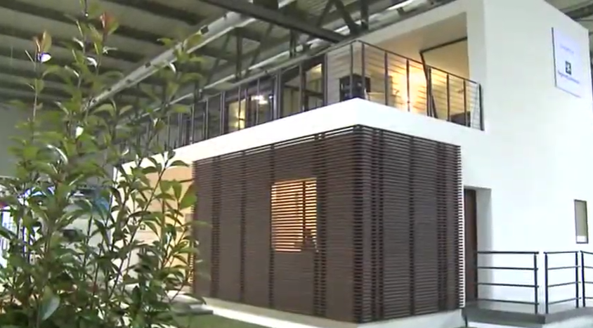Casa CENED - Un esempio di edificio ad alte prestazioni energetiche presentato presso l’Artigianato in Fiera 2009 e la Fiera Mostra Convegno Expocomfort 2010 