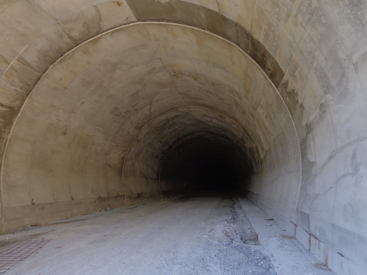 Galleria “Monte di Zogno” – particolare rivestimento