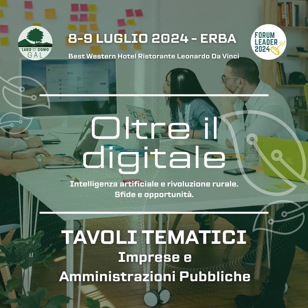 Oltre il Digitale: Tavolo Tematico "Imprese e Amministrazioni Pubbliche" Oltre il Digitale: Tavolo Tematico "Imprese e Amministrazioni Pubbliche"