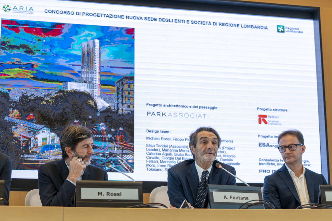 Conferenza stampa Nuova Sede Palazzo Sistema