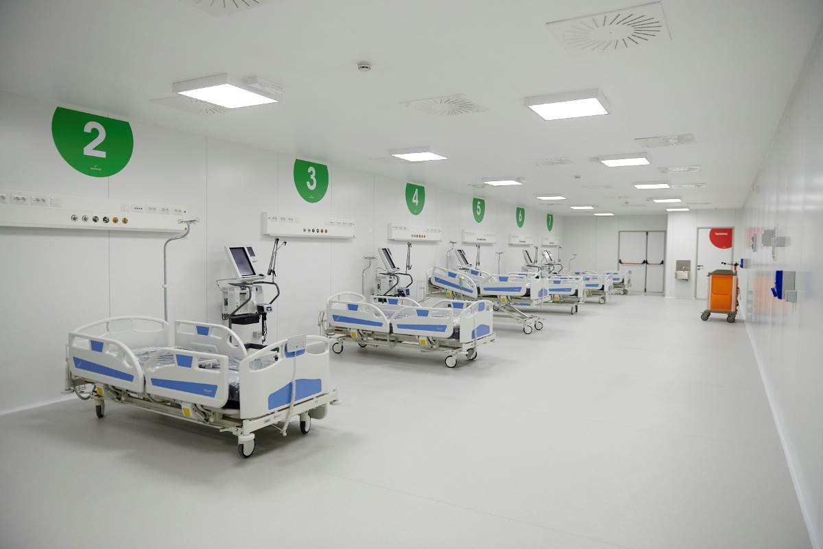 Modulo terapia intensiva quota 15.00 da 7 posti letto (fase 1)