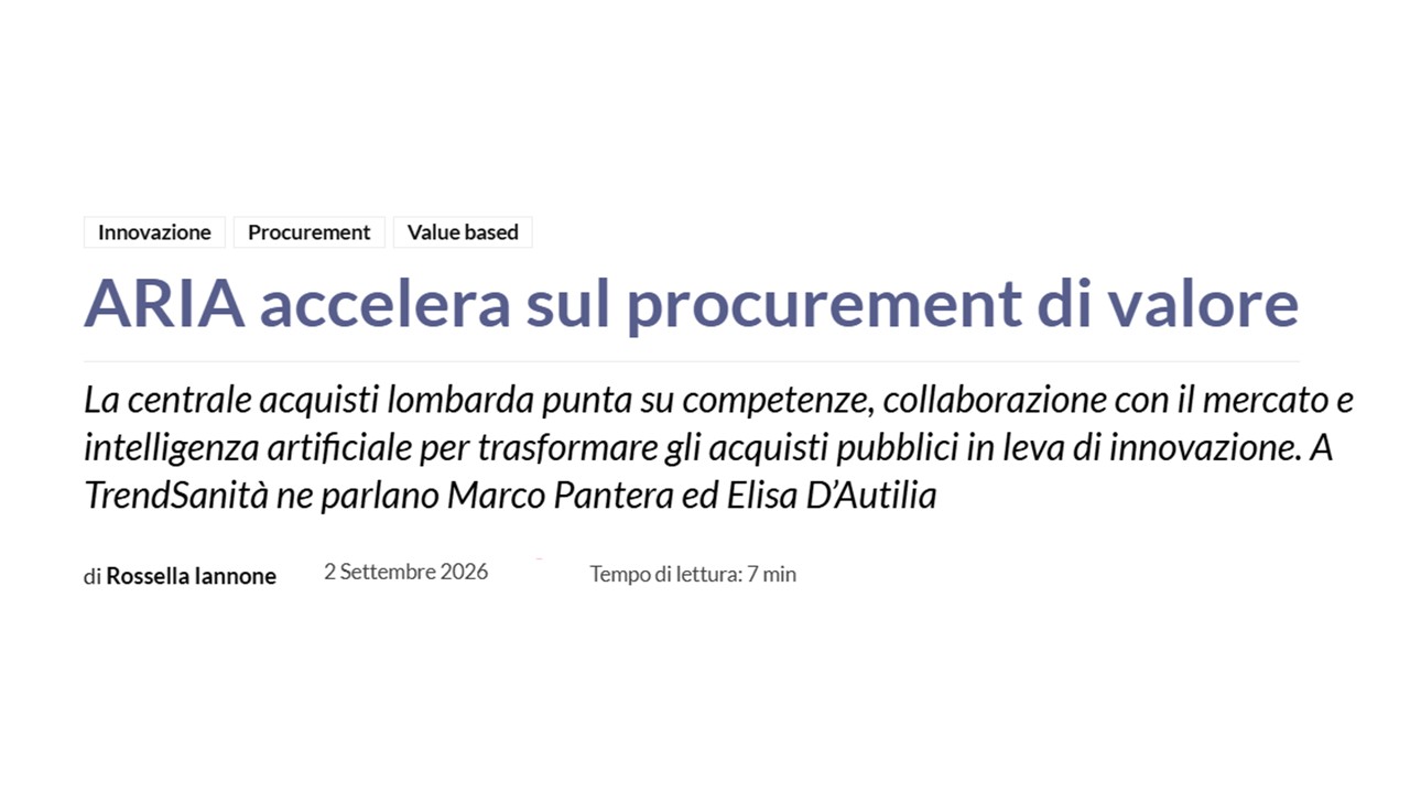 Articolo TrendSanità