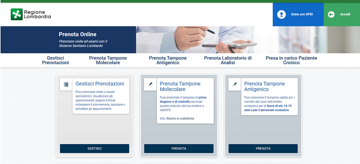 Portale prenota salute Portale prenota salute