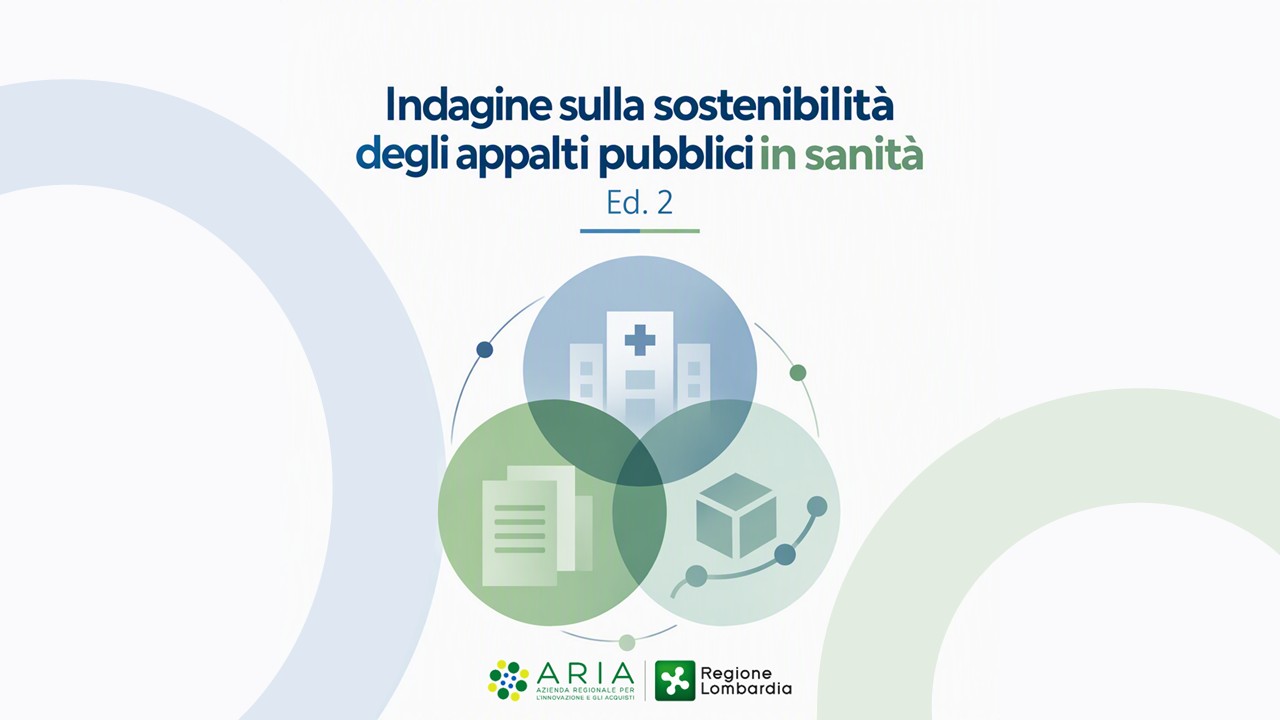 Indagine sulla sostenibilita degli appalti pubblici in sanità Ed2