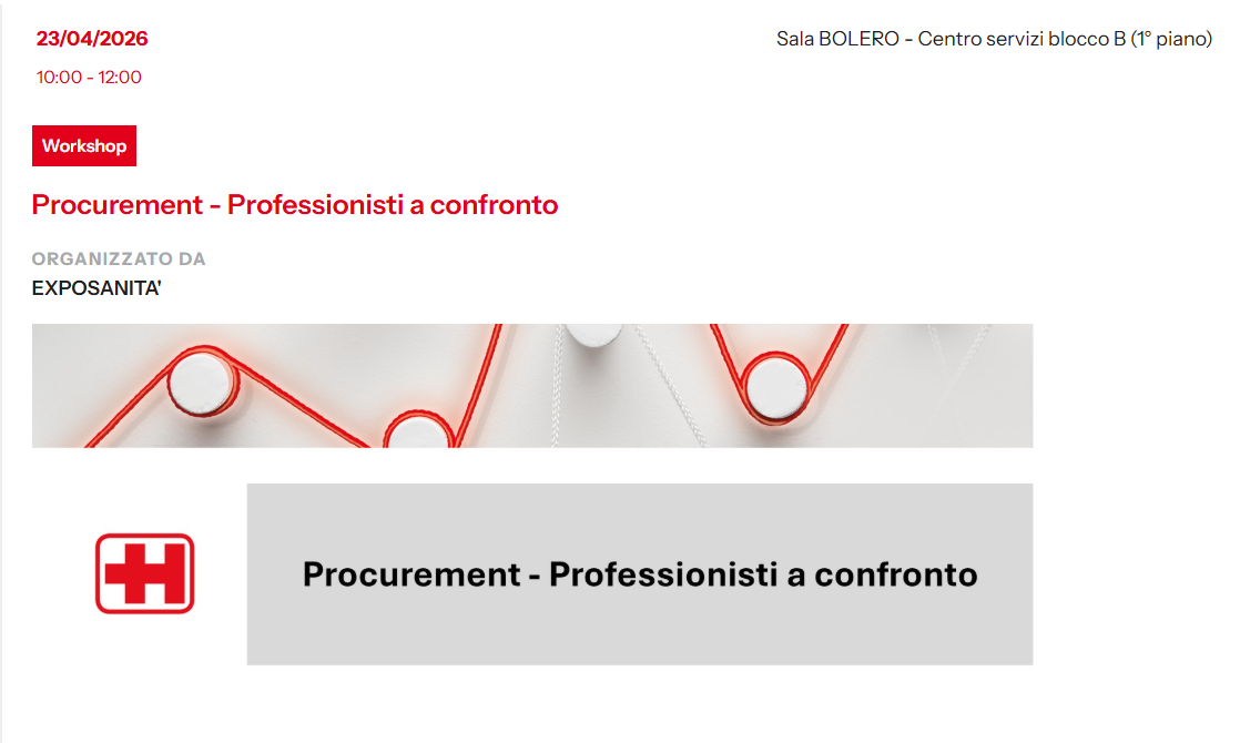 Procurement - Professionisti a confronto