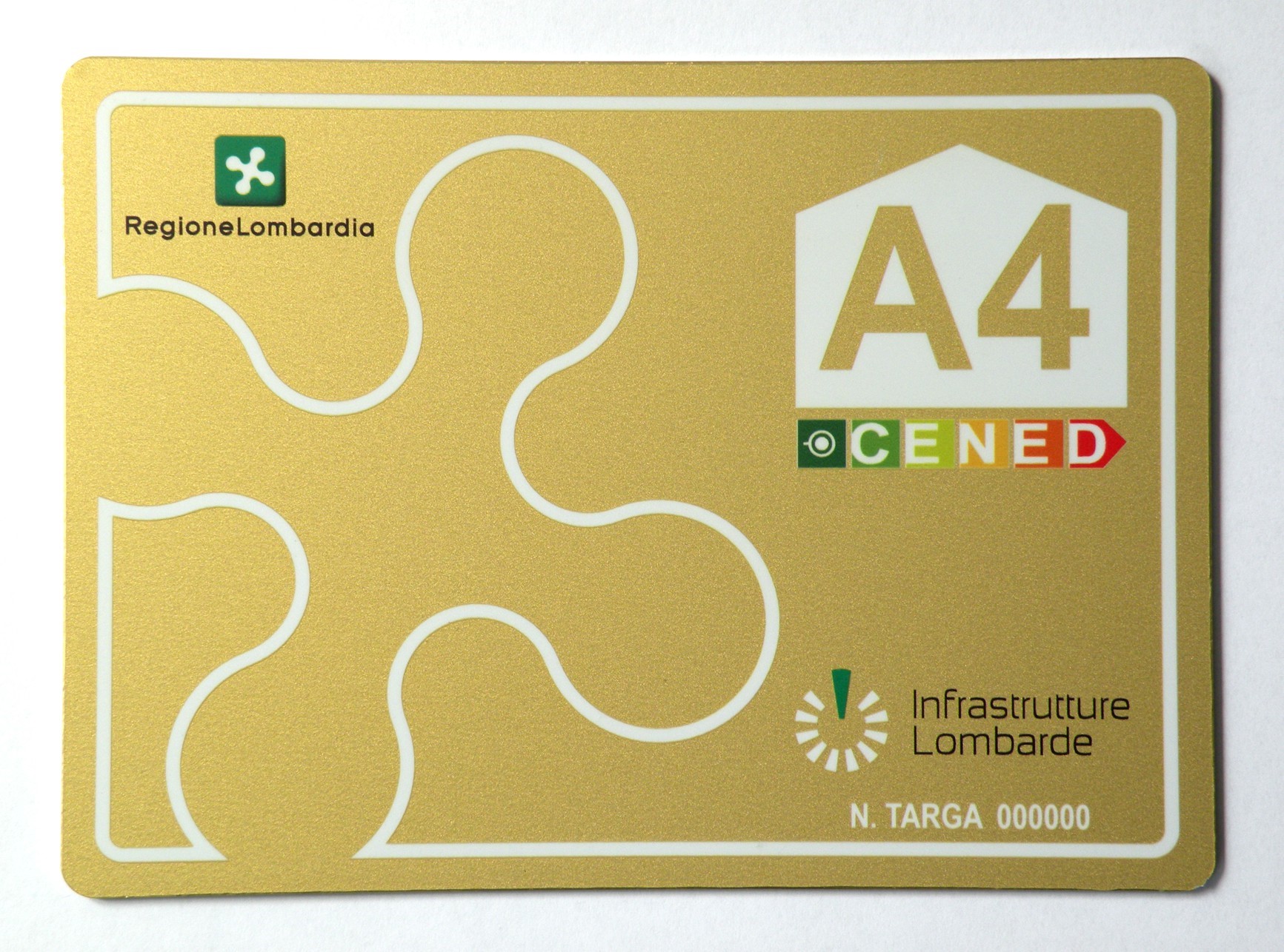La Targa energetica CENED prodotta dall’Organismo di accreditamento