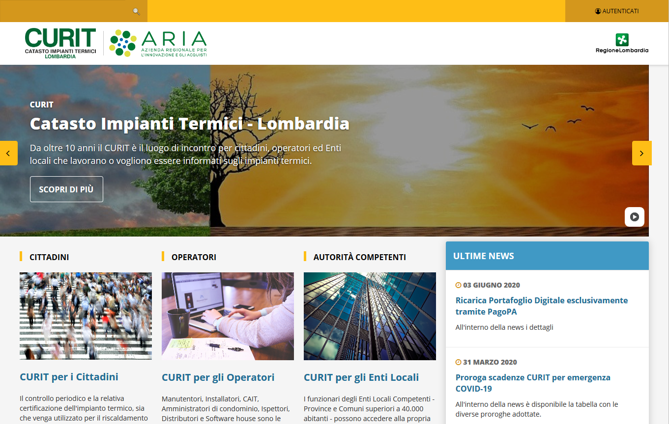 Portale CURIT